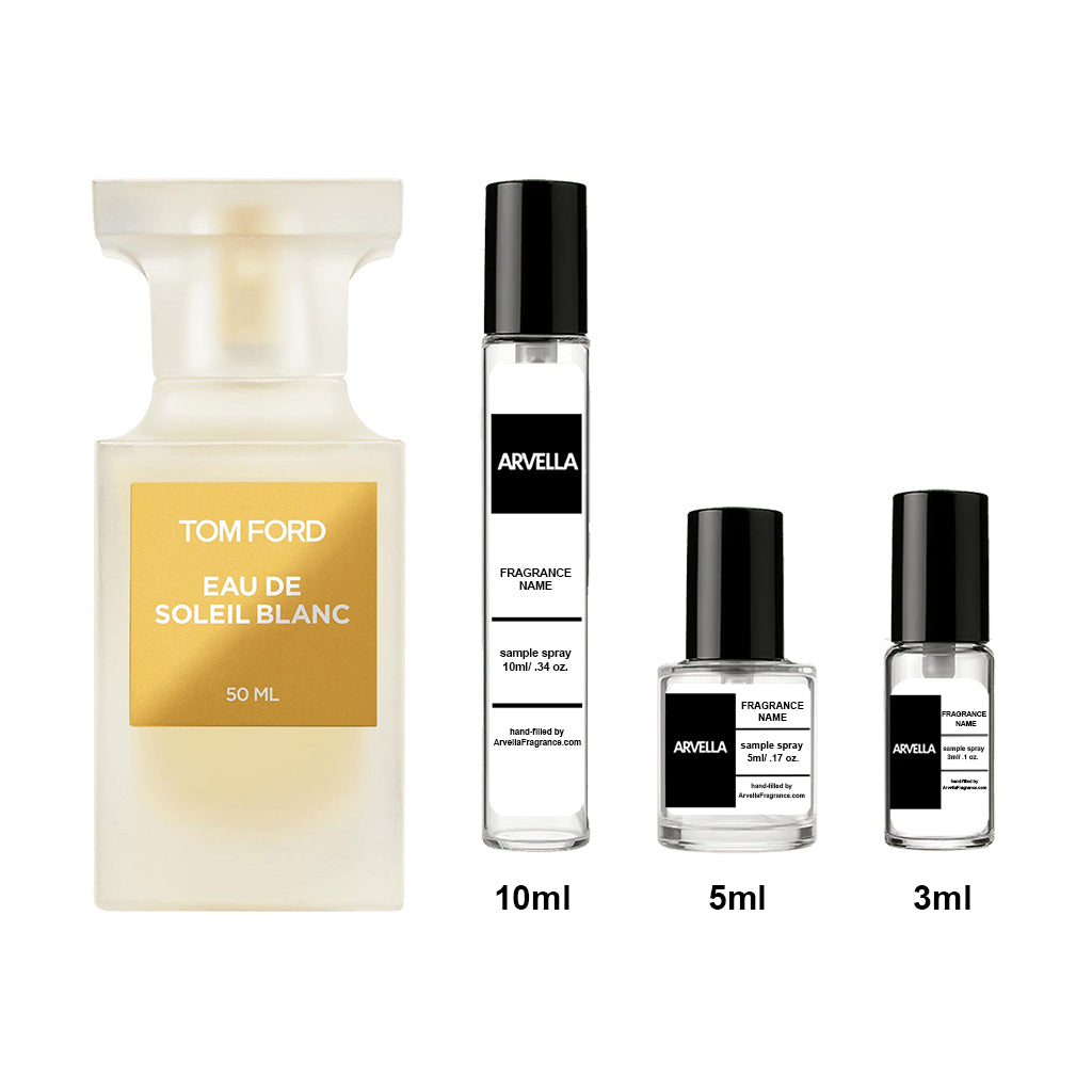 Tom Ford Eau de Soleil Blanc Sample 10ml Spray - Arvella Fragrance